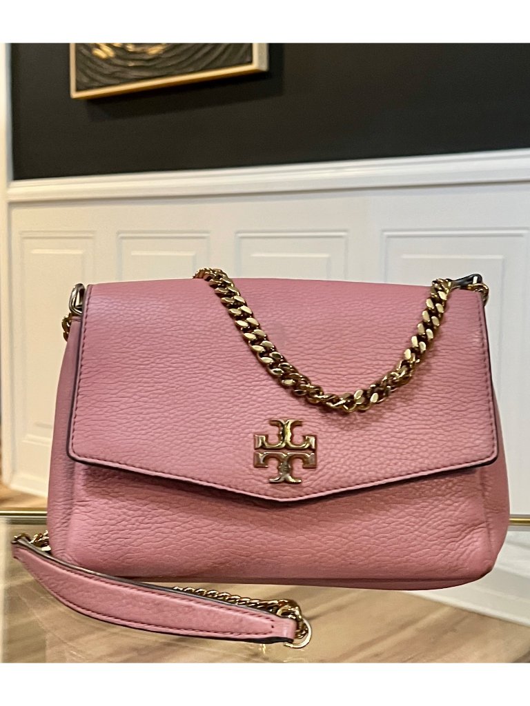 Authentic Tory Burch Pink Kira Convertible Shoulder Bag
